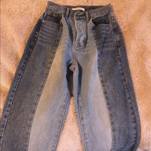 Pacsun High Waisted Slim Leg Jeans